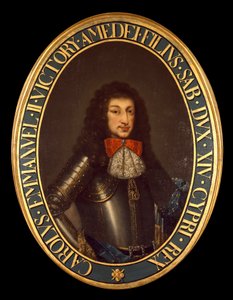 Retrato de Carlos Manuel II (1634-1675), Duque de Saboya de Italian School