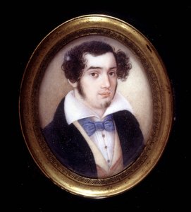 Retrato de Ciro Menotti (1798 - 1831) de Italian School