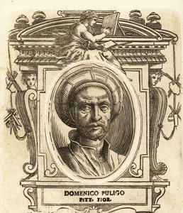 Retrato de Domenico Puligo, pintor italiano del Renacimiento, activo en Florencia de Italian School
