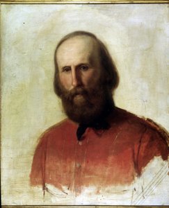 Retrato de Garibaldi. Museo del Risorgimento. Milán de Italian School