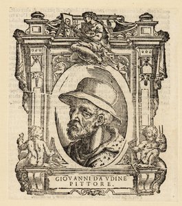 Retrato de Giovanni Nanni, pintor y arquitecto italiano nacido en Udine de Italian School