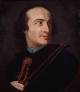Retrato del violinista y compositor italiano Giuseppe Tartini (1692-1770). de Italian School