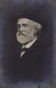 Retrato de Giuseppe Verdi