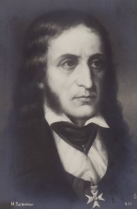 Retrato de Niccolo Paganini