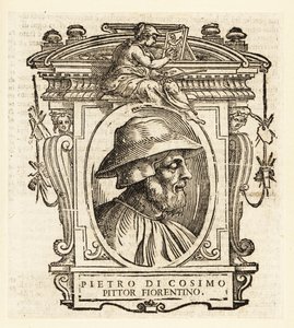 Retrato de Piero di Cosimo también conocido como Piero di Lorenzo, pintor italiano del Renacimiento de Florencia de Italian School