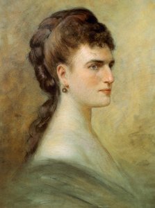 Retrato de Teresa Stolz de Italian School