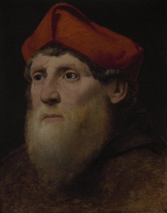Retrato de un prelado barbudo, c.1520-40 de Italian School