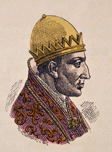 Retrato del Antipapa Félix II (355-365)