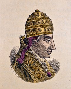 Retrato del Papa Benedicto VII (974-983) de Italian School