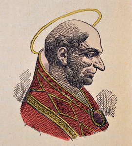 Retrato del Papa Bonifacio I (419-422)