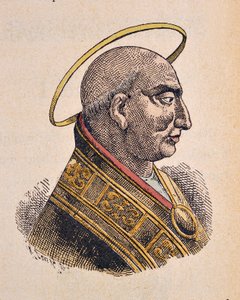Retrato del Papa Calixto I (217-222) de Italian School