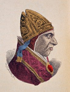 Retrato del Papa Calixto III (1455-1458) de Italian School