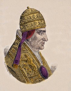 Retrato del Papa Clemente II (1046-1047) de Italian School