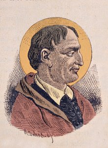 Retrato del Papa Cornelio (251-253) de Italian School