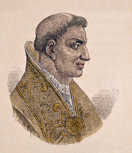 Retrato del Papa Esteban II (752-757)