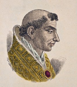 Retrato del Papa Esteban VII (927-931)