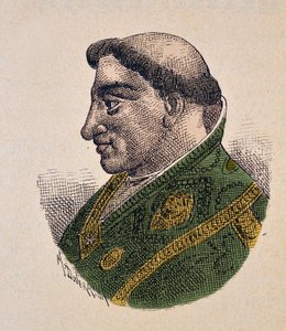 Retrato del Papa Esteban VI (896-897) de Italian School