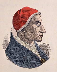 Retrato del Papa Félix IV (526-530)