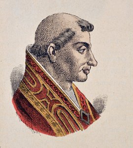 Retrato del Papa Gelasio II (1118-1119)
