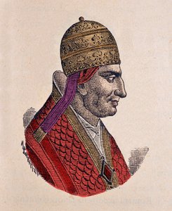 Retrato del Papa Gregorio VI (1045-1046) de Italian School