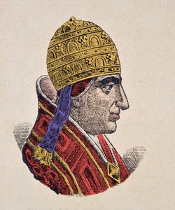 Retrato del Papa Juan XXII (1316-1334) de Italian School