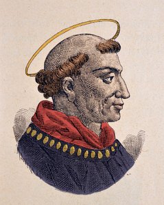 Retrato del Papa León IV (847-855)
