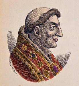Retrato del Papa Marino I (Marinus, Marino) (882-884)
