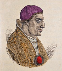 Retrato del Papa Pablo I (757-767)