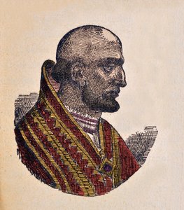 Retrato del Papa Teodoro I (642-649) de Italian School