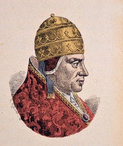 Retrato del Papa Urbano VI (1378-1389) de Italian School