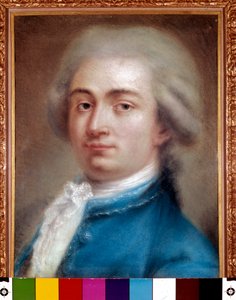 Retrato del autor Carlo Goldoni de Italian School