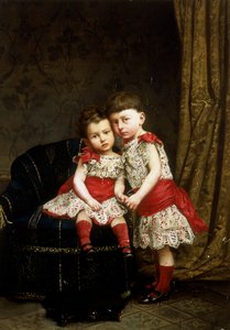 Retrato de dos niños de la Casa de Doria