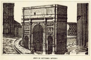 Roma: Arco de Septimio Severo