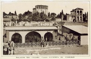 Roma: Palacio de los Césares, Casa Paterna de Tiberio de Italian School