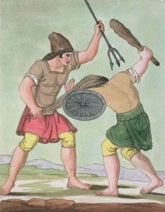 Gladiadores romanos, de LAntica Roma, 1825