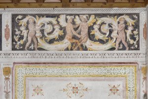 Sala de los Amorini (detalle) de Italian School