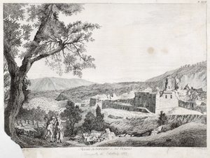 Ruinas de Soriano Calabro y el Templo, Calabria, 1783