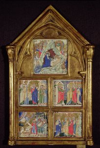 Escenas del Nuevo Testamento de Italian School