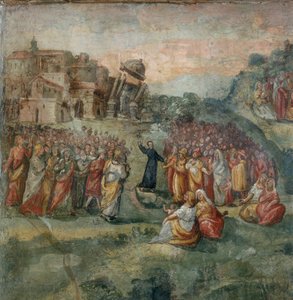 Sermón de San Hipólito (detalle)