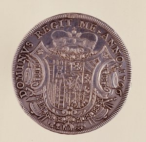 Moneda de plata (taler) de Nápoles: Cesare Michelangelo d