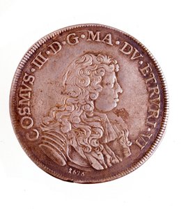 Piastra de plata de Florencia, reinado de Cosme III de Médici