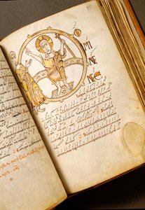Página de canto con neumas. Manuscrito de la escuela boloñesa. (MS.123-Folio 93r) Siglo XI. Roma, Biblioteca Angelica de Italian School