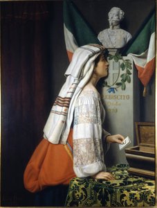 El plebiscito de 1870. En esta ocasión los italianos votaron por la unidad italiana. Museo del Risorgimento. Milán