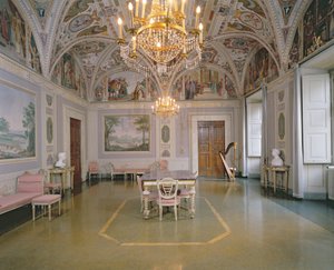 La Sala de Audiencias, frescos pintados por Matteo Rosselli (1578-1650) en 1623