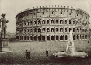El Coliseo restaurado de Italian School
