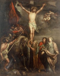 La Crucifixión de Italian School