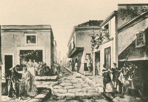 La casa del balcón colgante como era