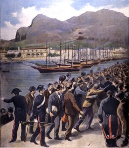 La mafia regresó a Palermo bajo la escolta de los Carabinieri después de la amnistía de 1895.