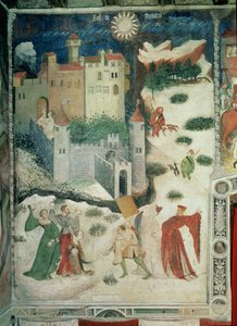 El mes de enero, c.1400 (fresco) (ver también 498706)