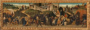 El Nerli Cassone, que representa al maestro de escuela de Falerii de Italian School